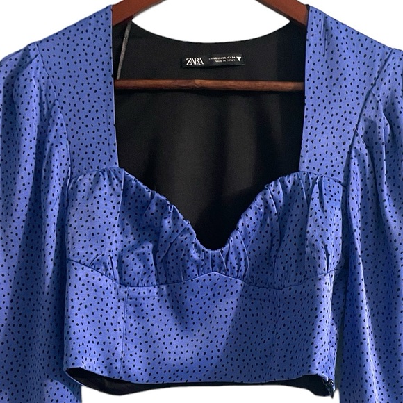 Zara Dots Crop Top - Picture 6 of 7